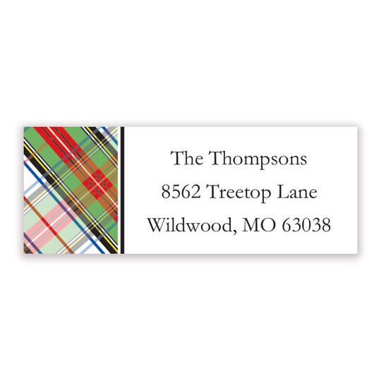 Tartan Return Address Labels